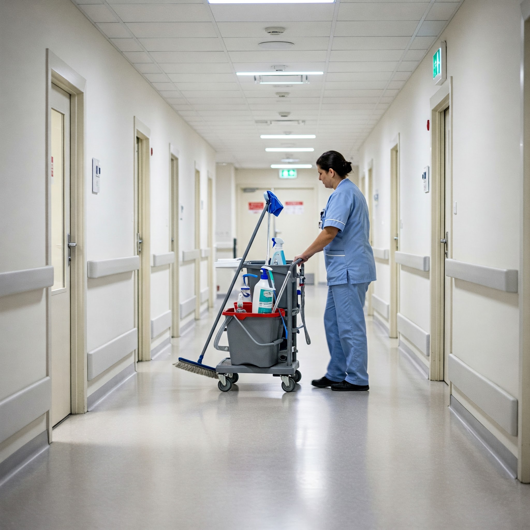 Limpieza de hospitales